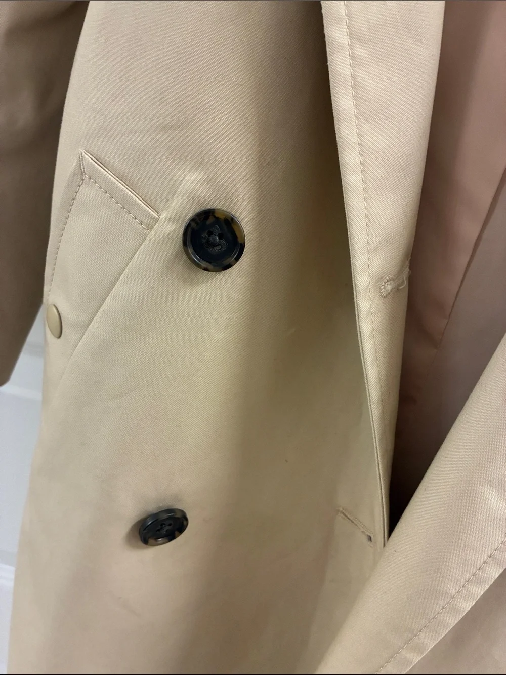 J. Crew Petite New Icon Trench Coat in Vintage Khaki